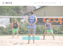 Tablet Screenshot of bcua.ch